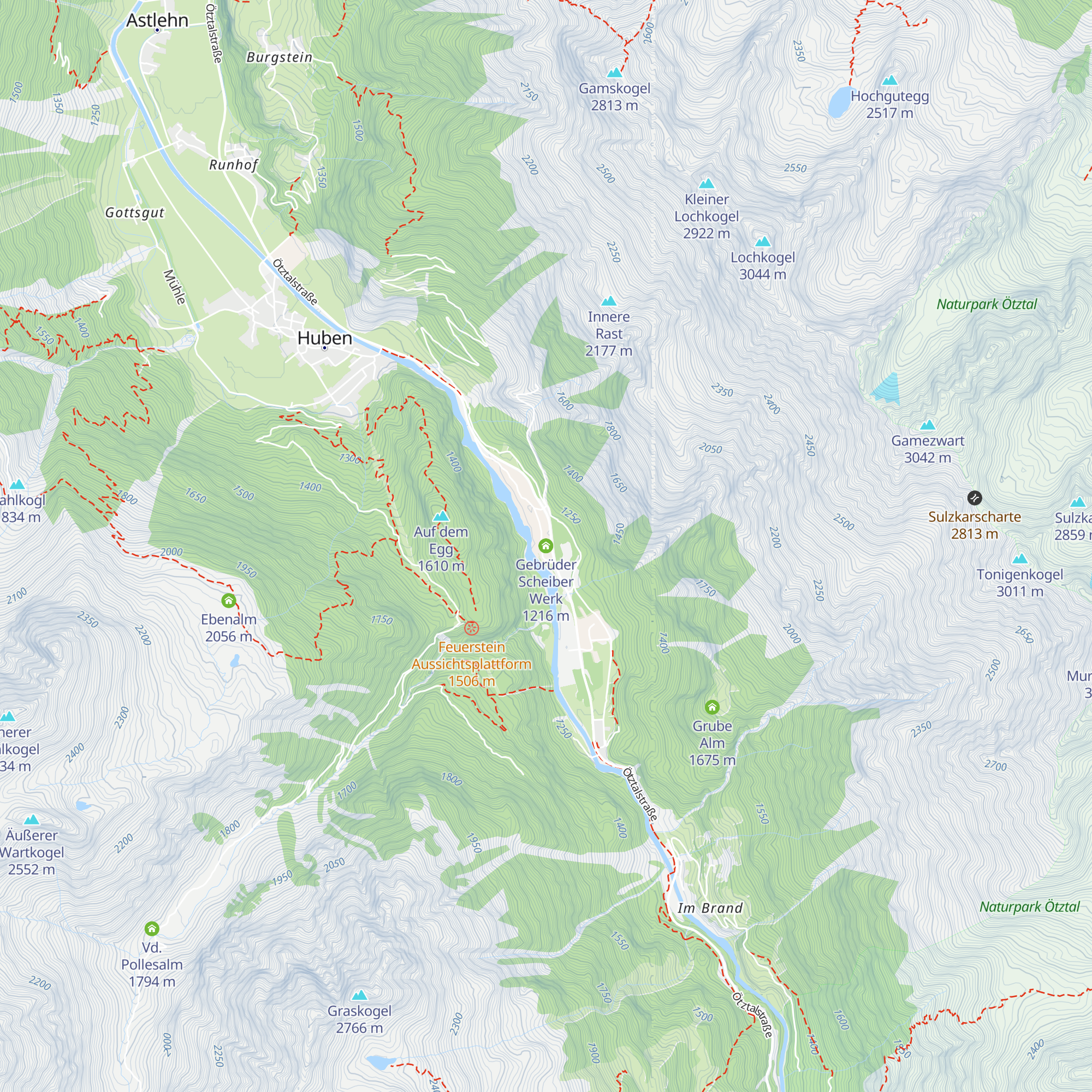 Gebrüder Scheiber Werk map