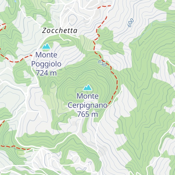 Map of Monte Cerpignano
