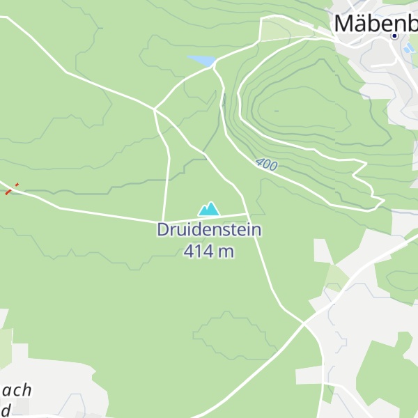 Map of Druidenstein