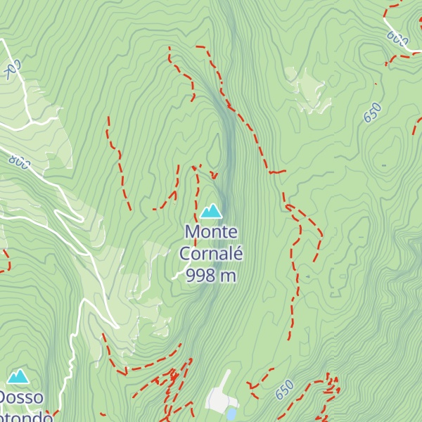 Map of Monte Cornalé