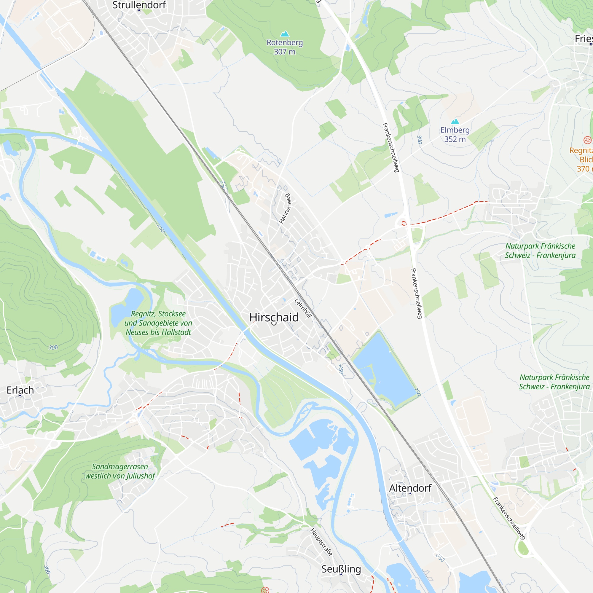 DB Baustelle Infopunkt map