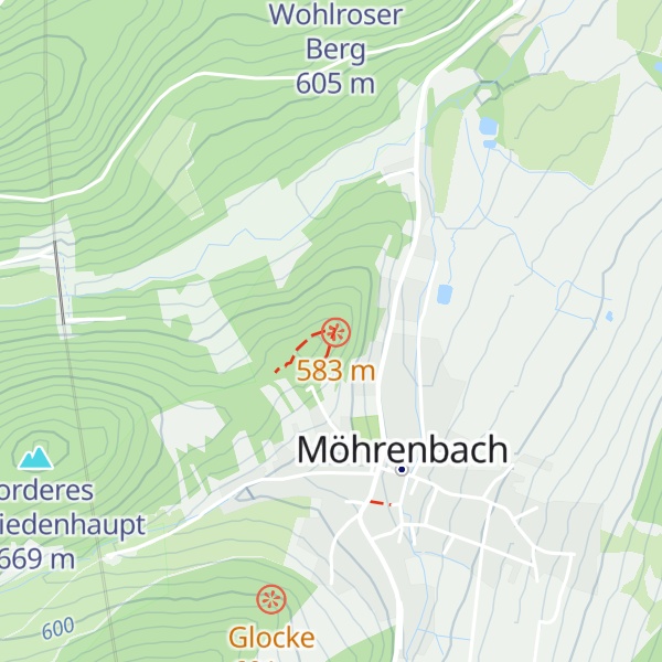 Map of Greiner Hütte