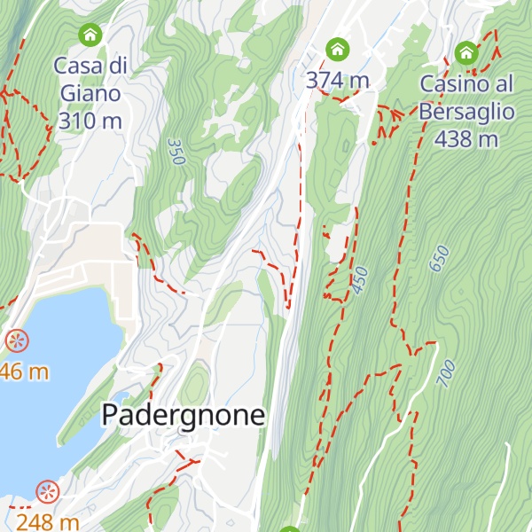 Map of Maso di San Valentino
