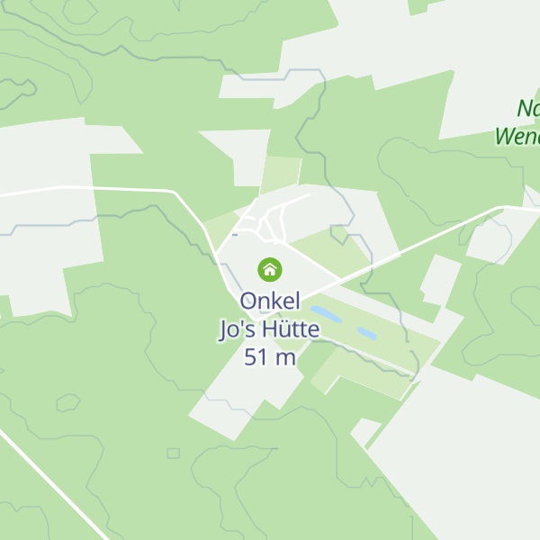 Map of Onkel Jo's Hütte