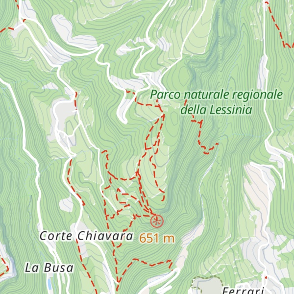 Map of Ca del Mori