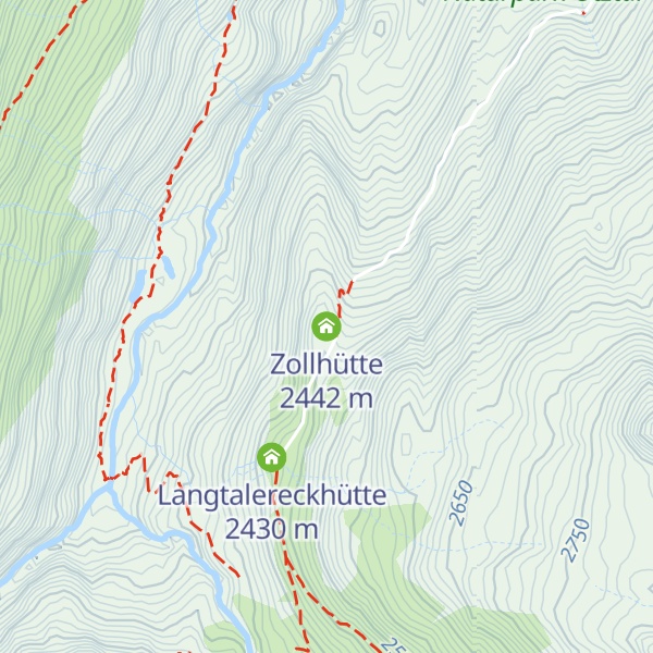 Map of Zollhütte