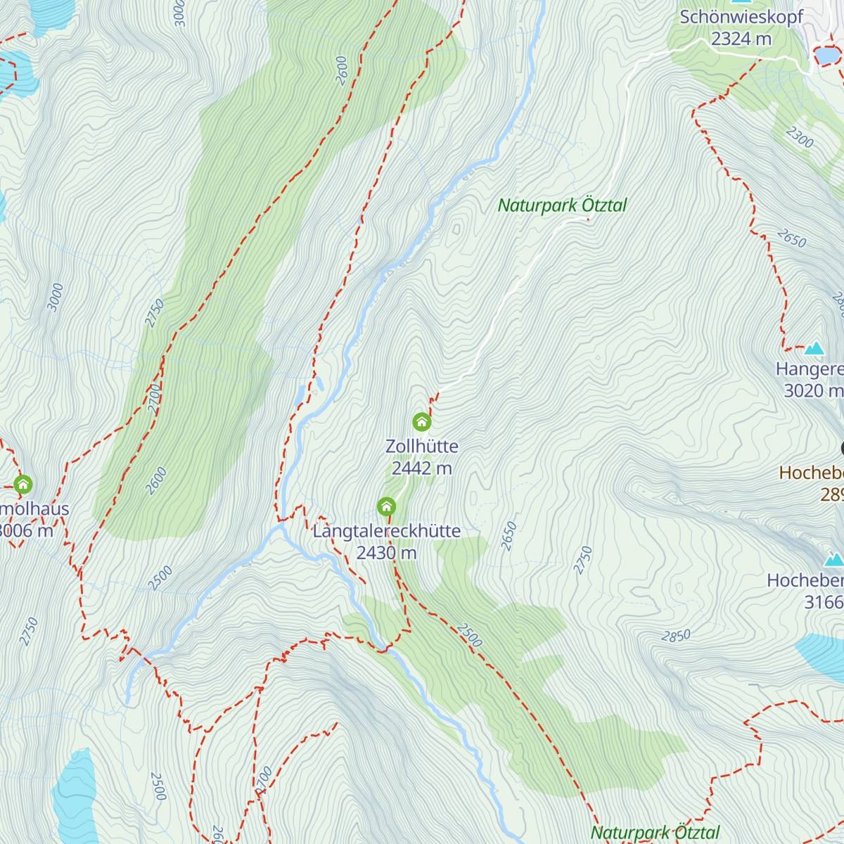 Zollhütte map