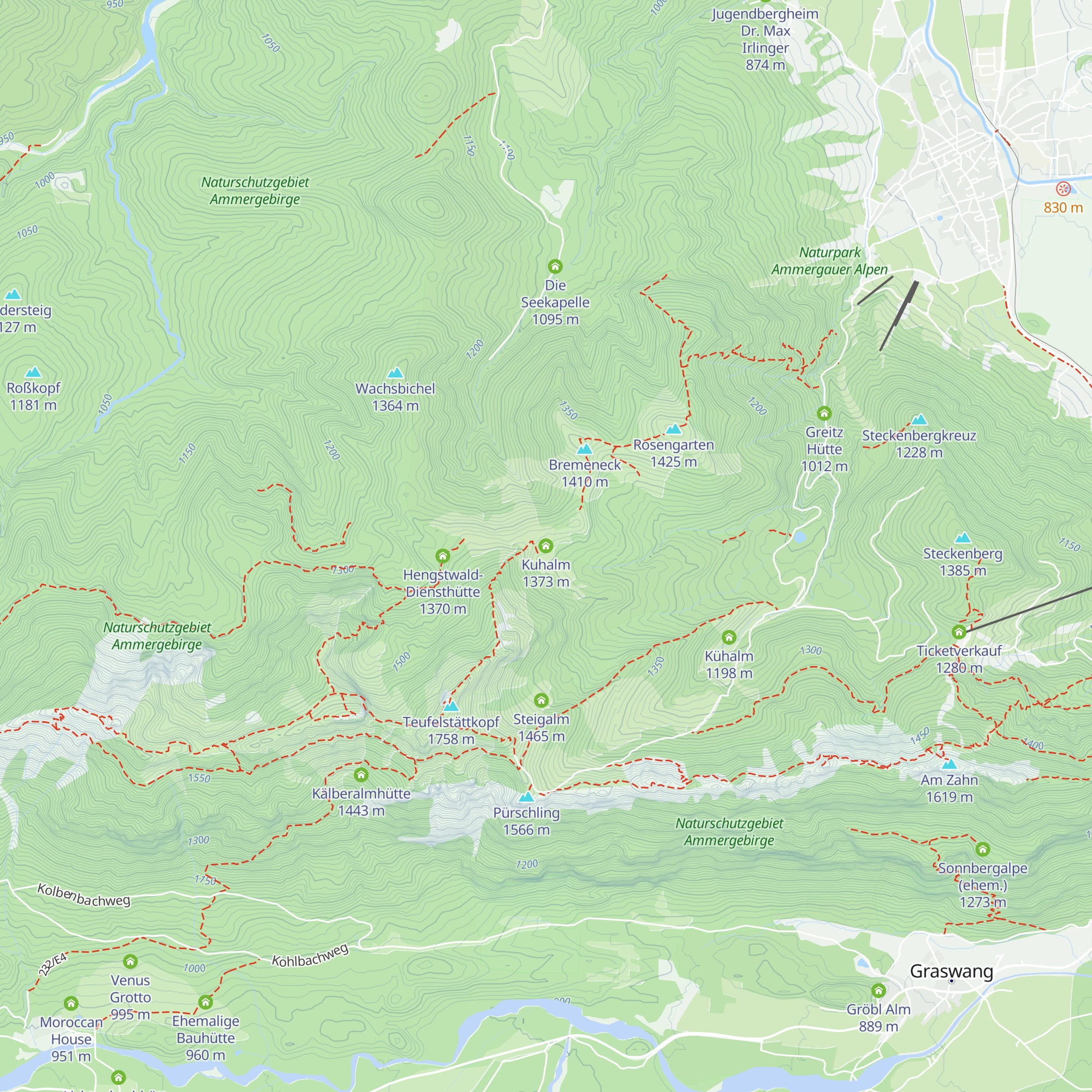 Kuhalm map
