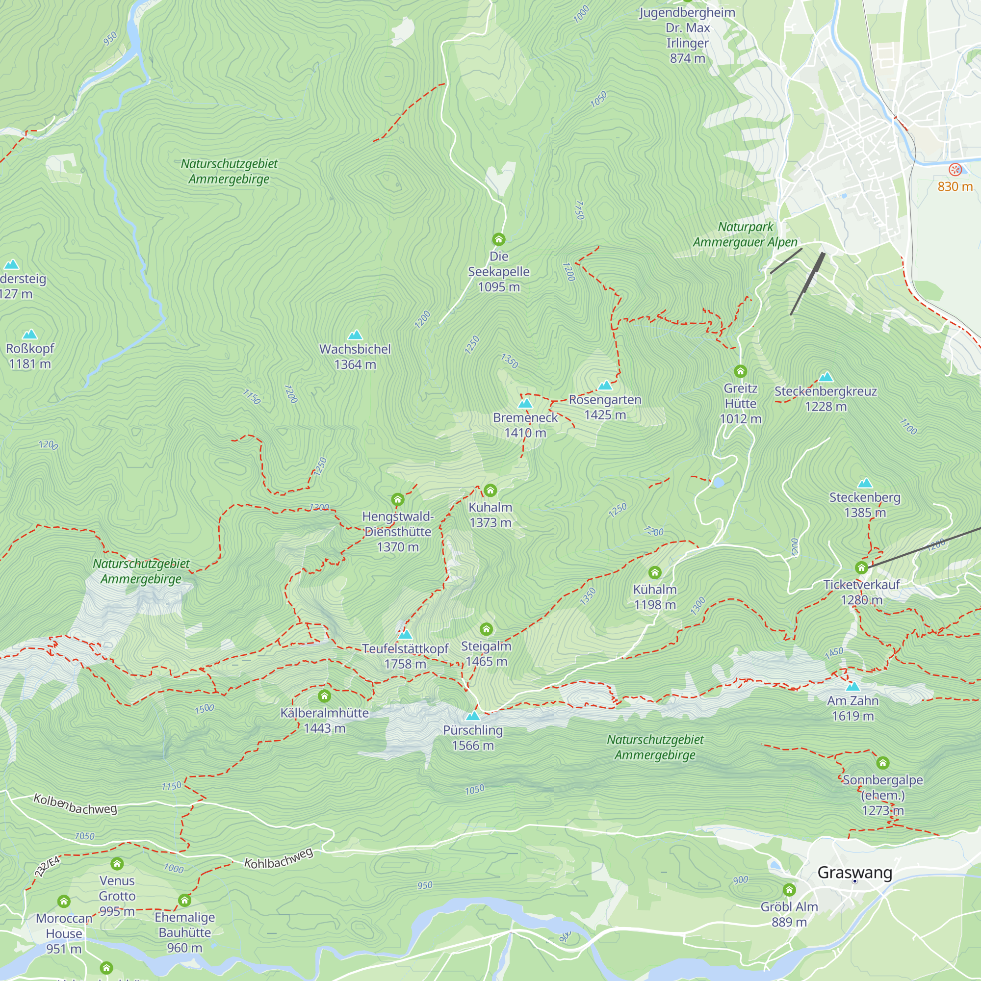 Kuhalm map