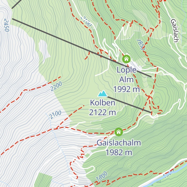 Map of Heide Alm