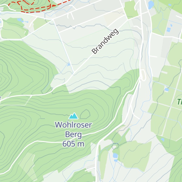 Map of Wohlroserberg - Hütte