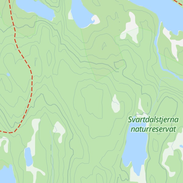 Map of Fugletjernshøgda