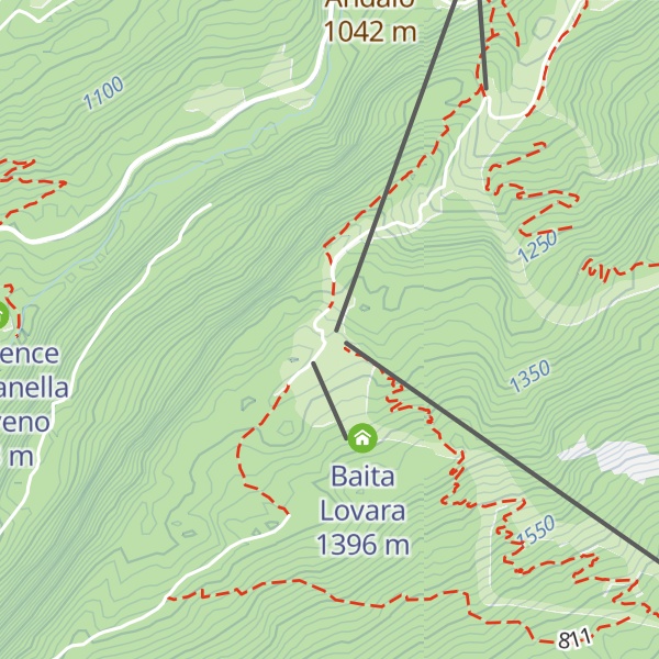 Map of Chalet Forst