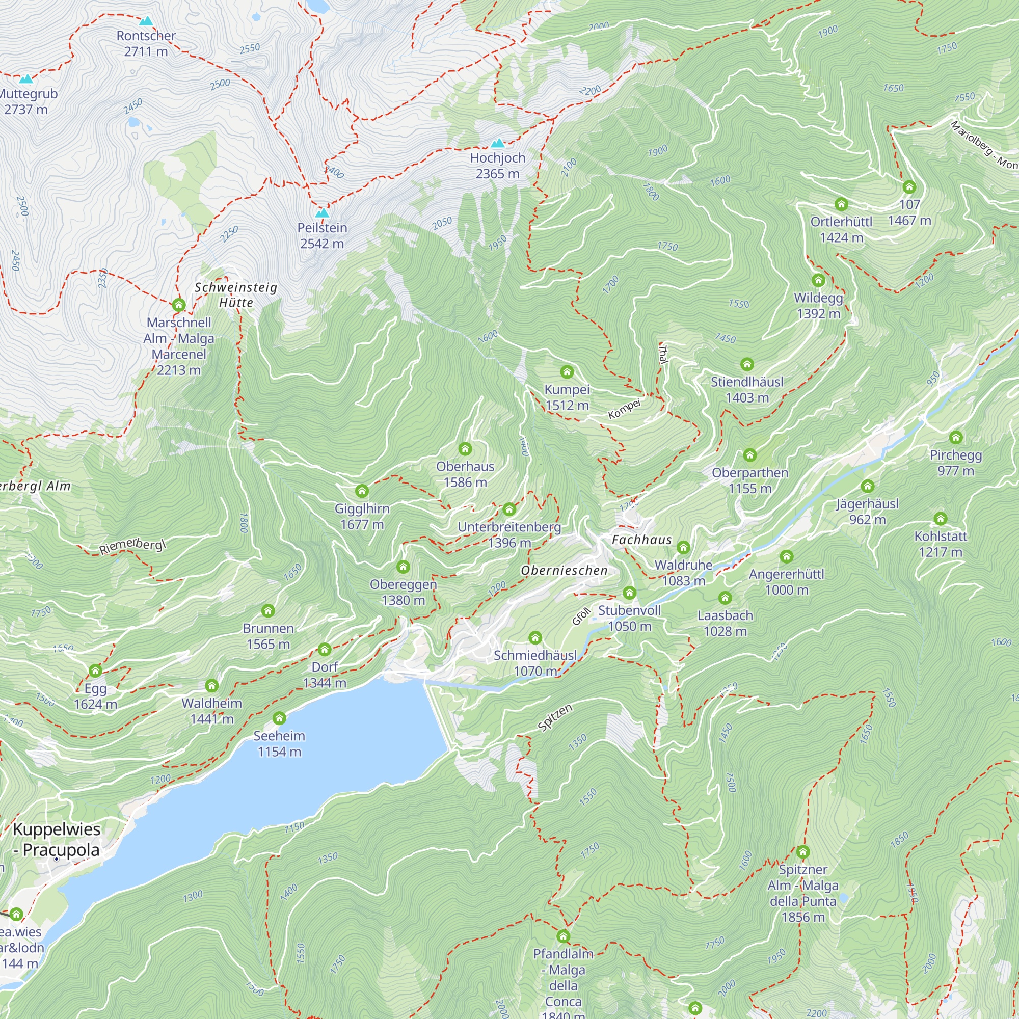 Unterbreitenberg map