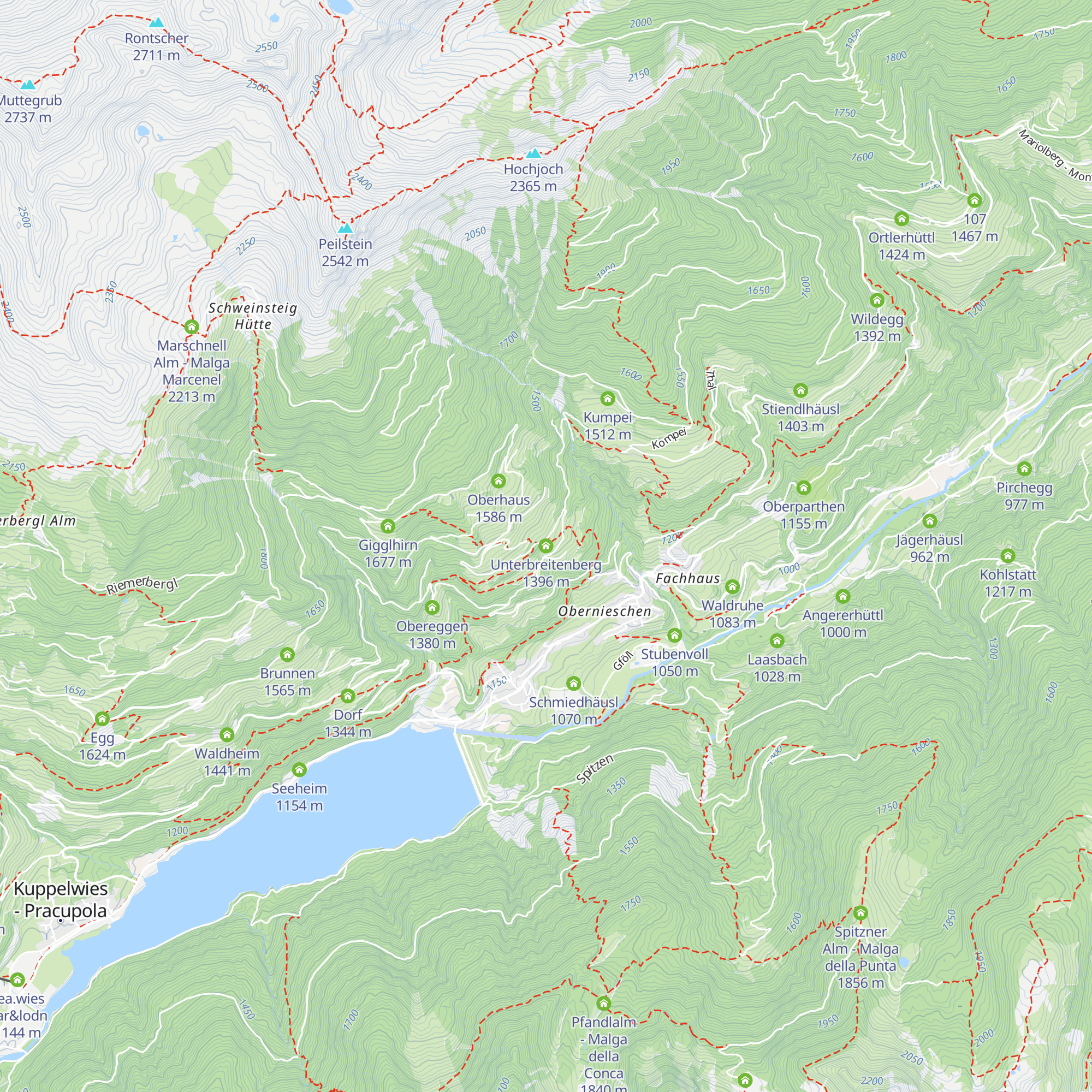 Unterbreitenberg map