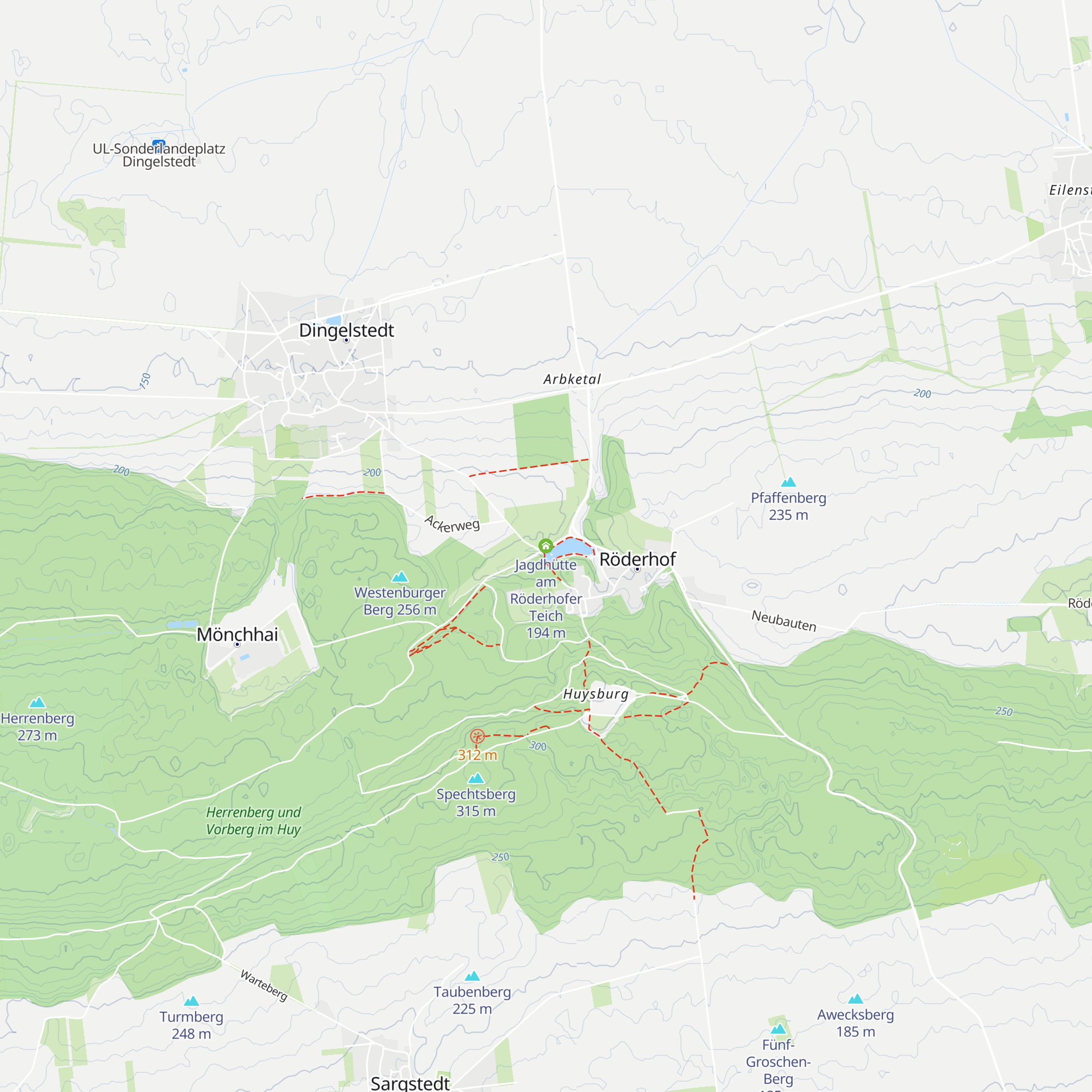 Jagdhütte am Röderhofer Teich map