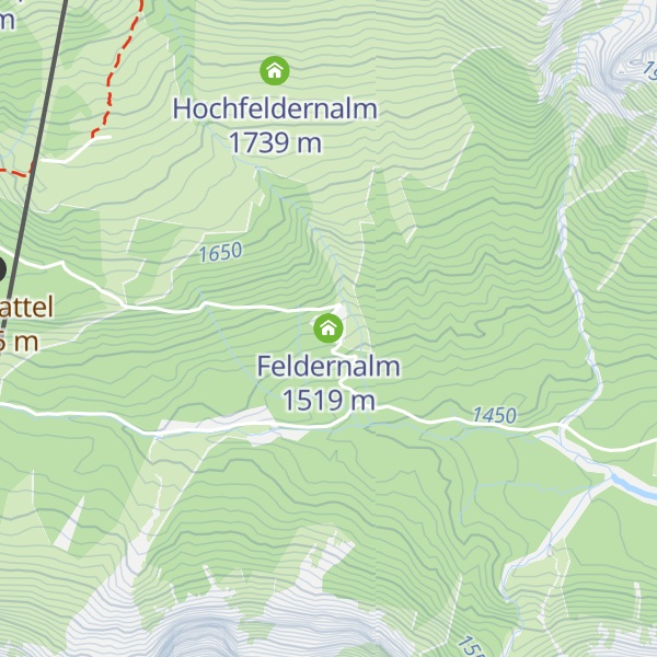 Map of Feldernalm