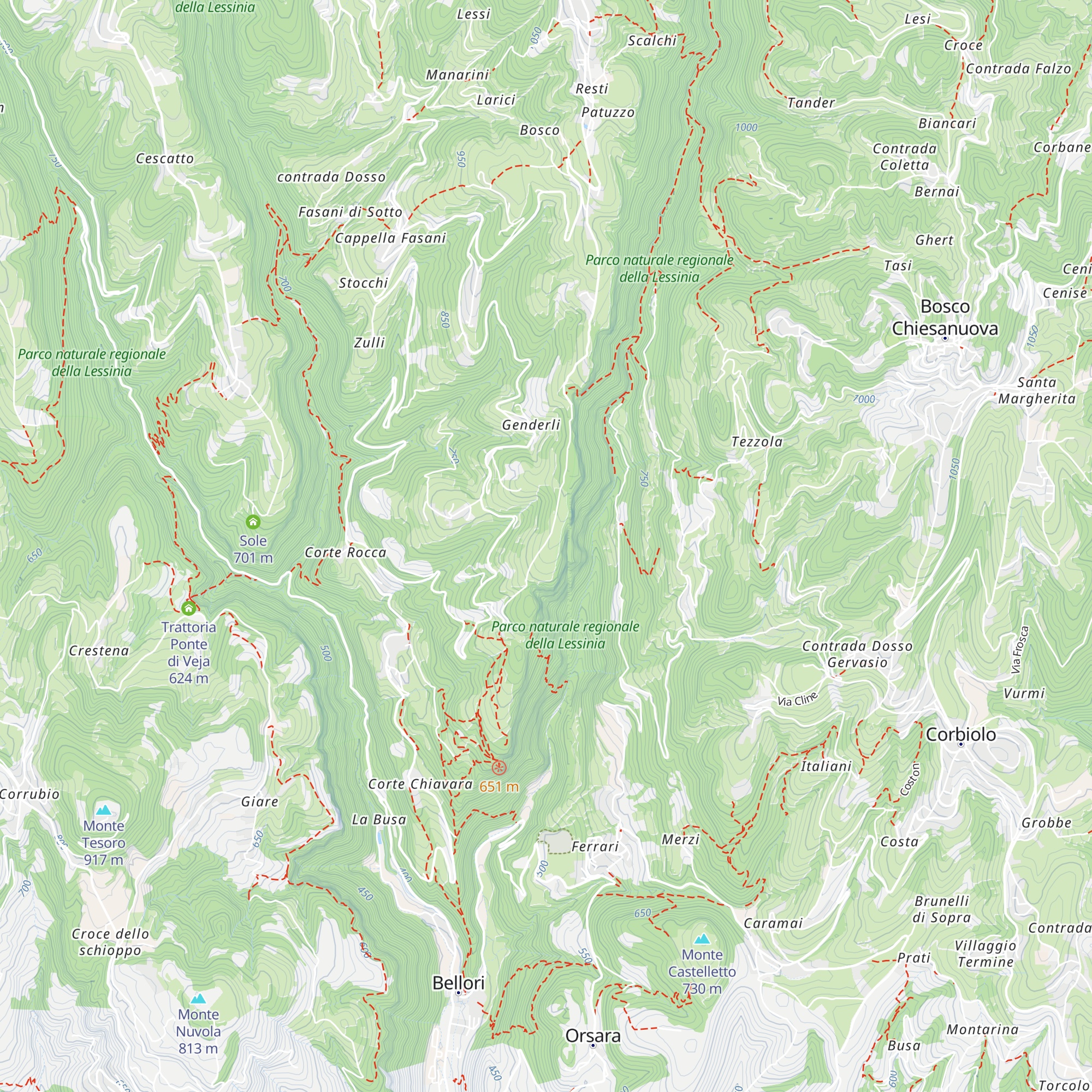 Campilonghi map