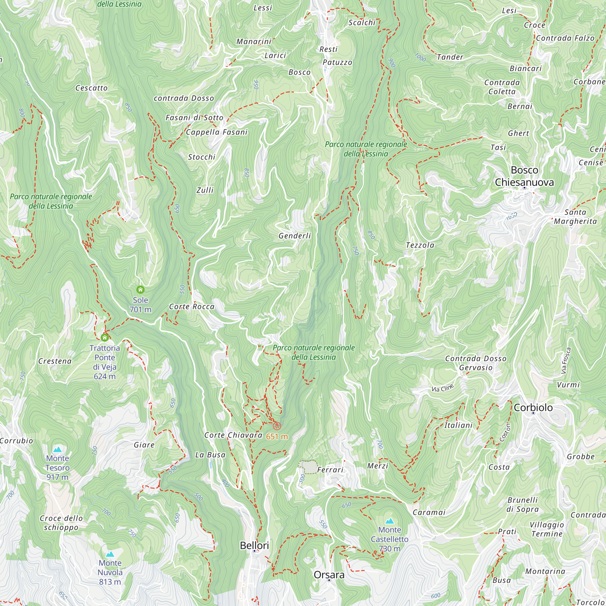 Campilonghi map