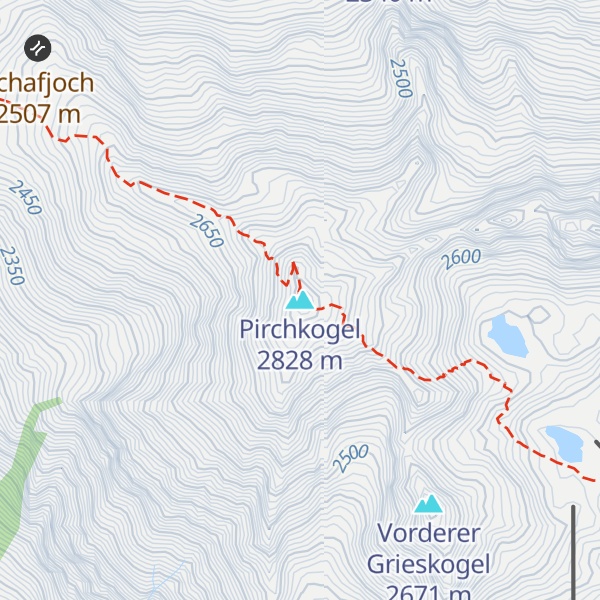 Map of Pirchkogel