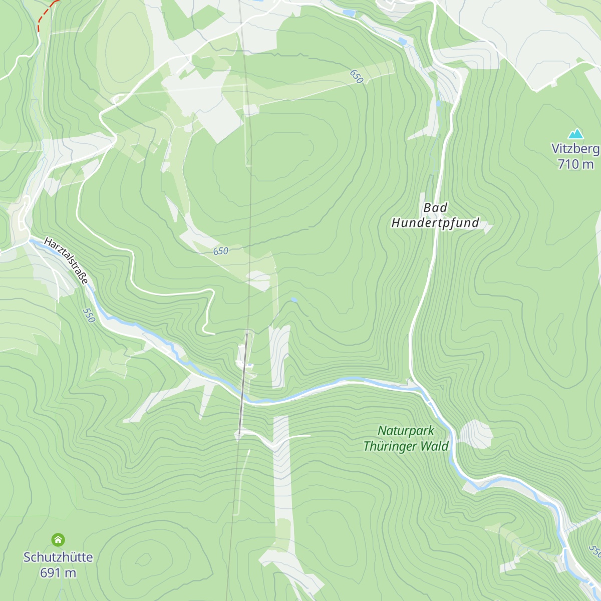Diana-Hütte map