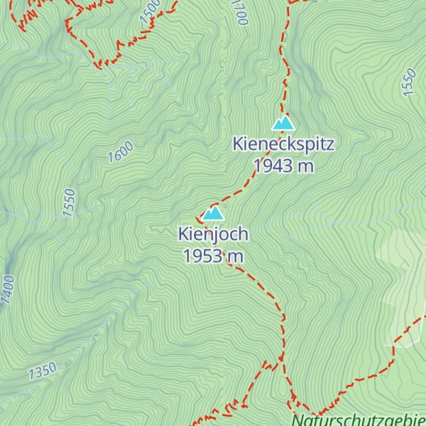 Map of Kienjoch