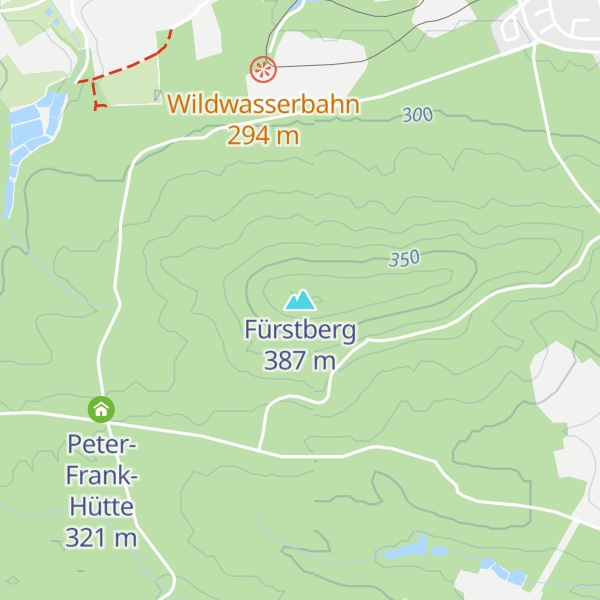 Map of Fürstberg