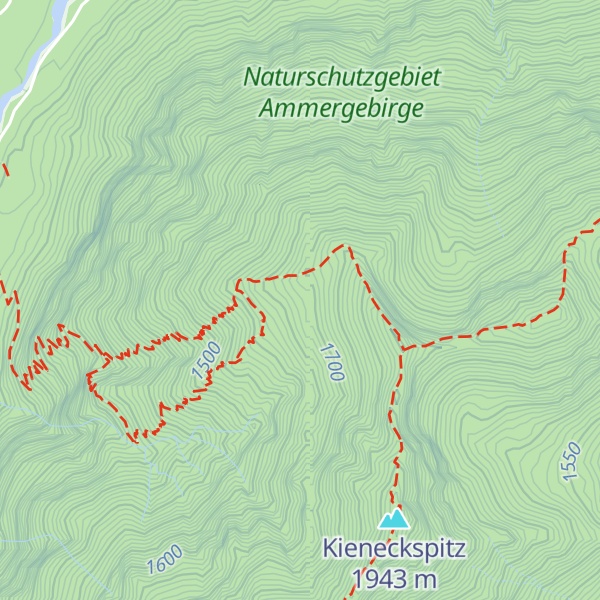 Map of Kieneckalm