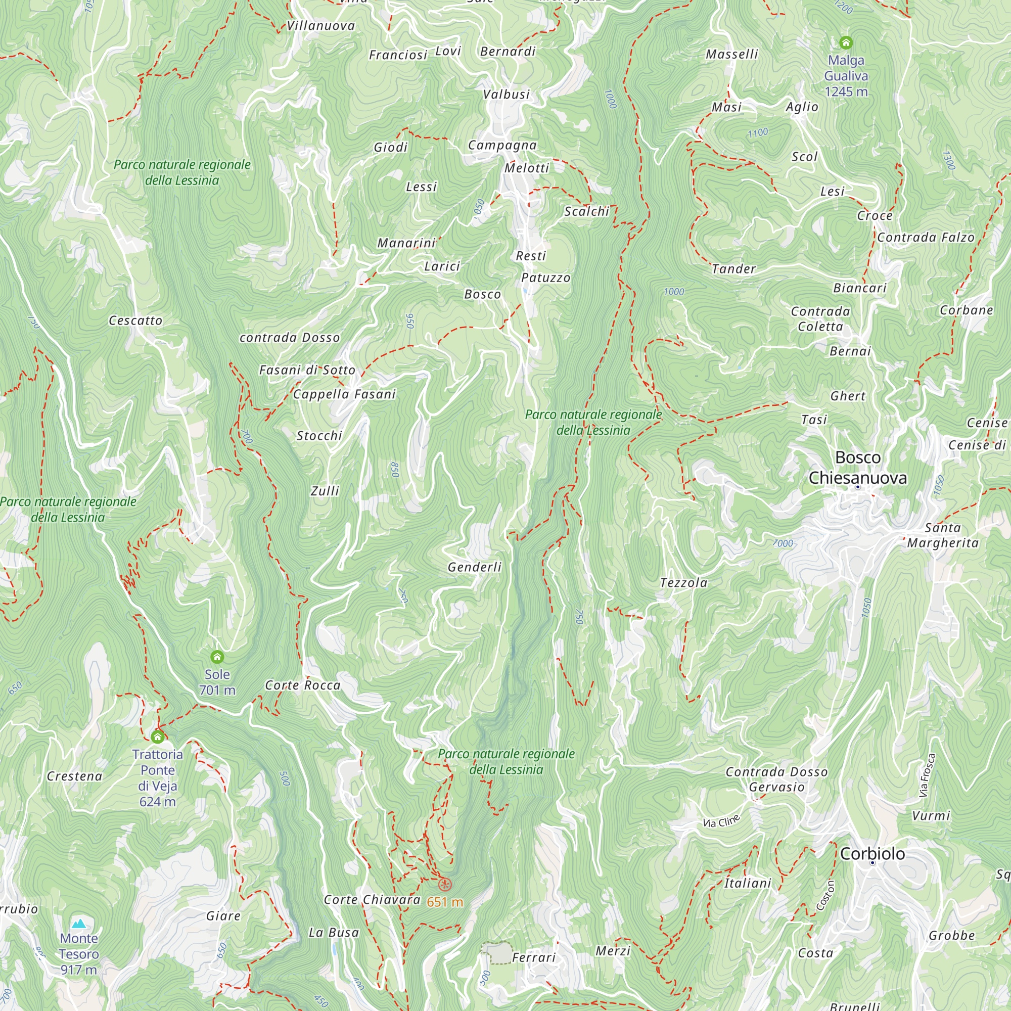Belfiore map