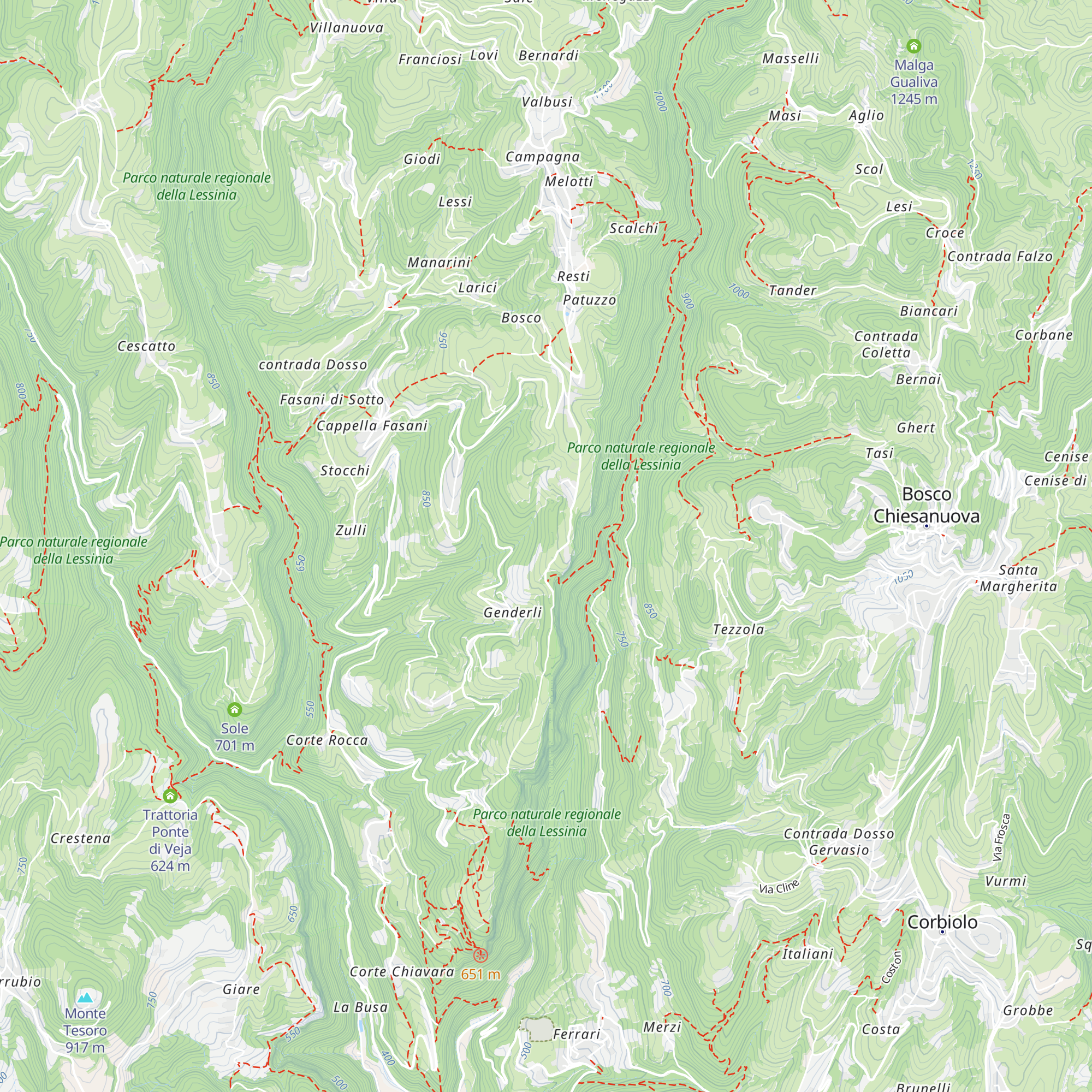 Belfiore map
