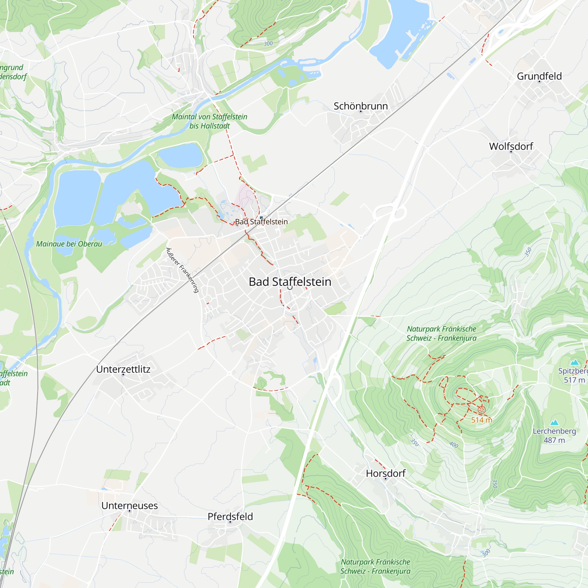 Kur & Tourismus Service map
