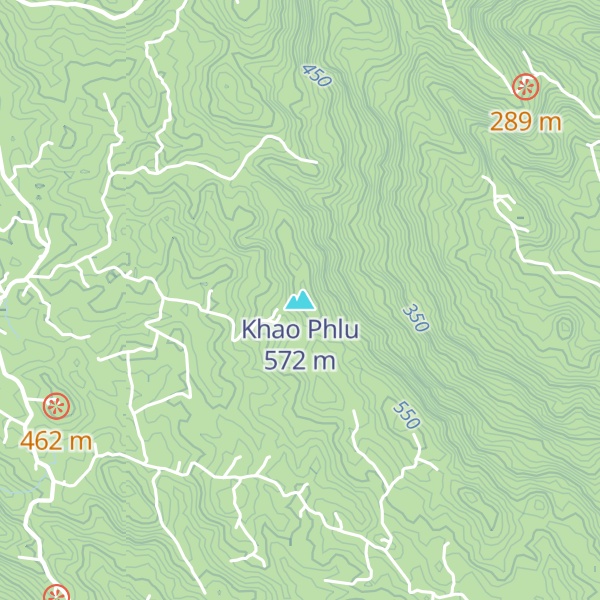 Map of Khao Phlu