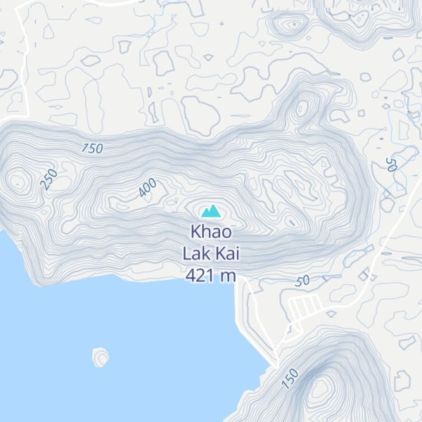 Map of Khao Lak Kai