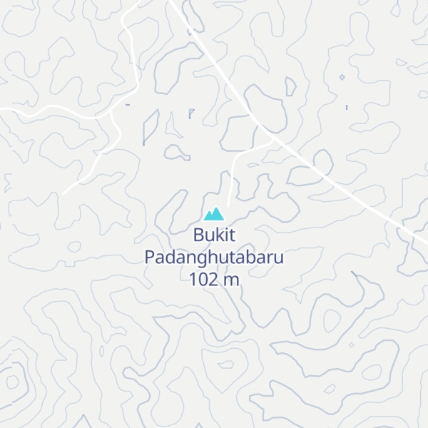 Map of Bukit Padanghutabaru