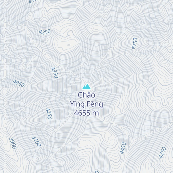 Map of Chāo Yīng Fēng