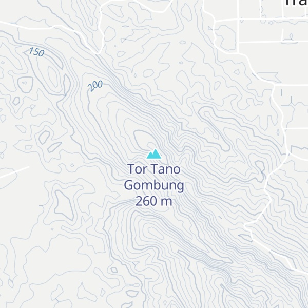 Map of Tor Tano Gombung