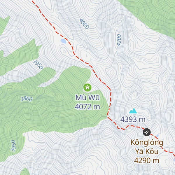 Map of Mù Wū