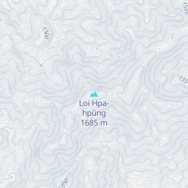 Map of Loi Hpa-hpūng