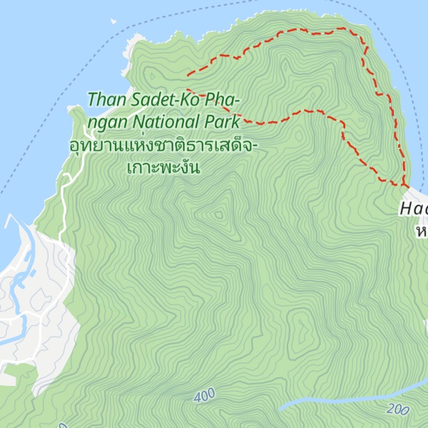 Map of Khao Kin Non