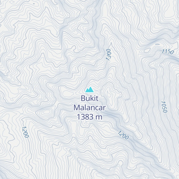 Map of Bukit Malancar