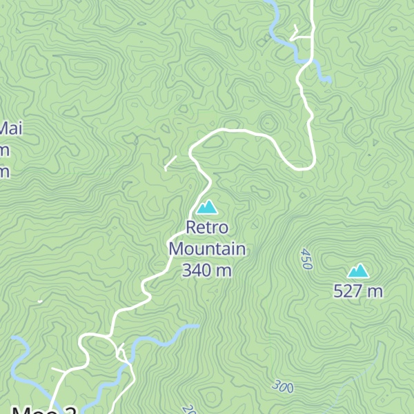 Map of Retro Mountain