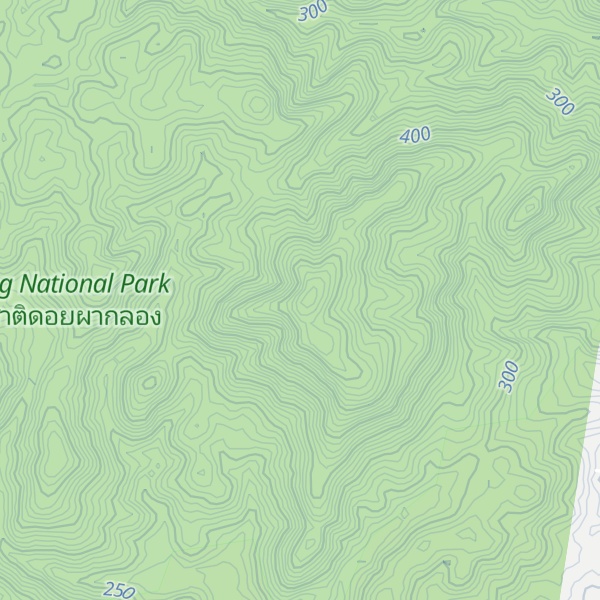 Map of Doi Mon Hin Lai