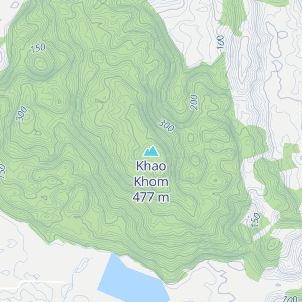 Map of Khao Khom