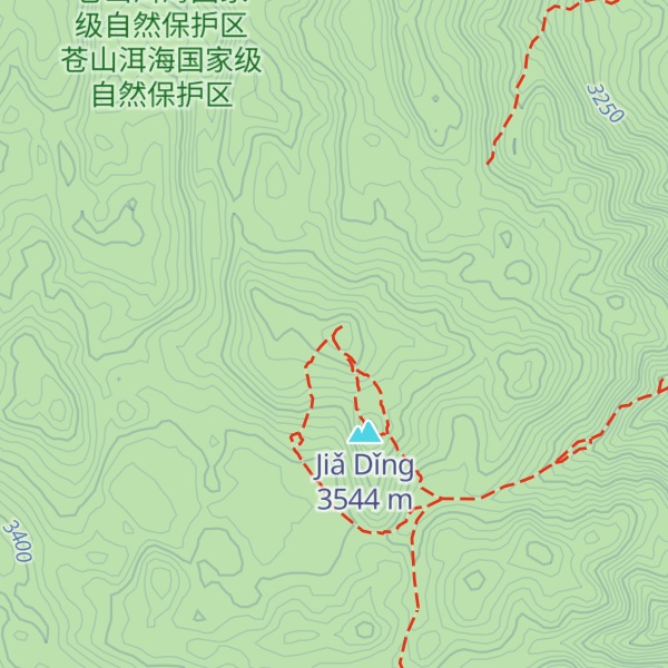 Map of Yún Nòng Fēng