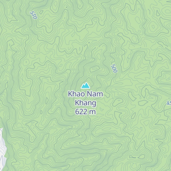 Map of Khao Nam Khang