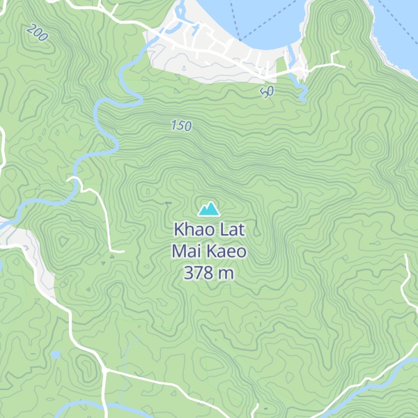Map of Khao Lat Mai Kaeo