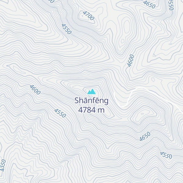 Map of Shānfēng