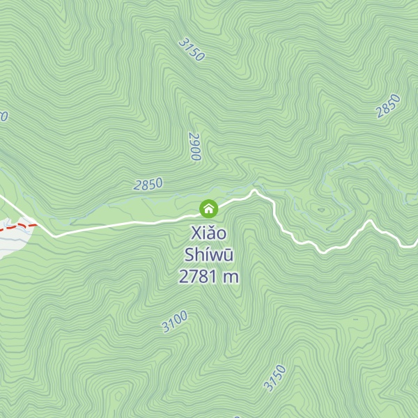 Map of Xiǎo Shíwū