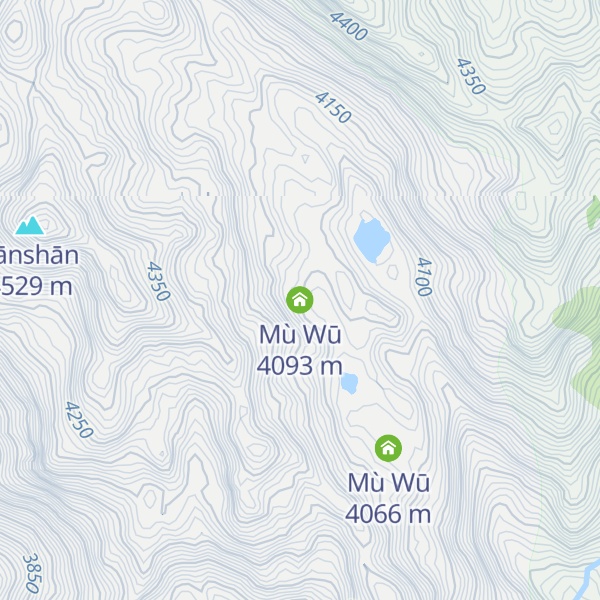 Map of Mù Wū