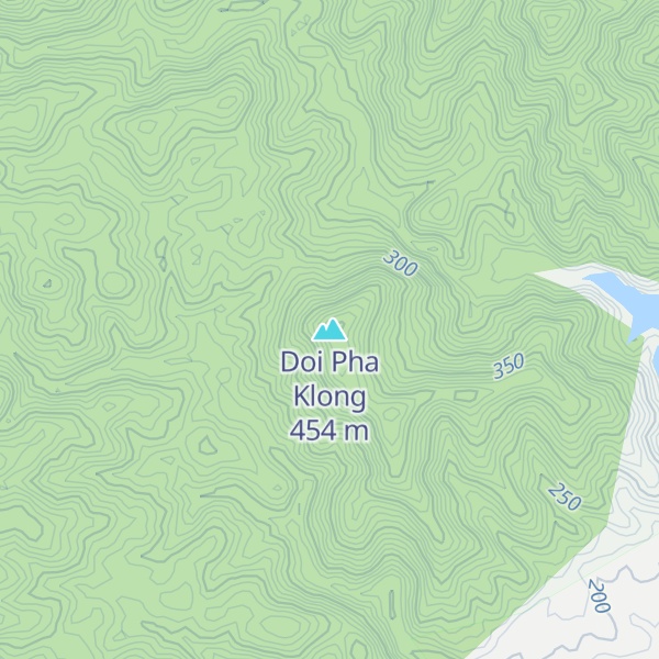 Map of Doi Pha Klong